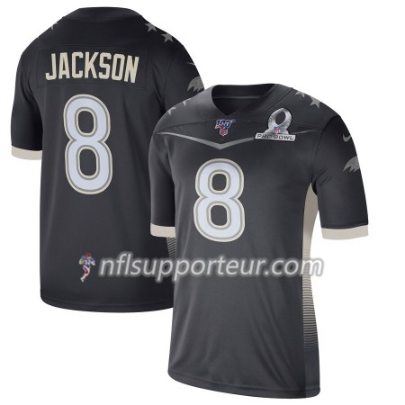 Maillot Homme Baltimore Ravens Lamar Jackson 8 Nike 2020 AFC Pro Bowl Game 100th